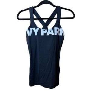 IVY PARK Black Workout Tank in Sz S